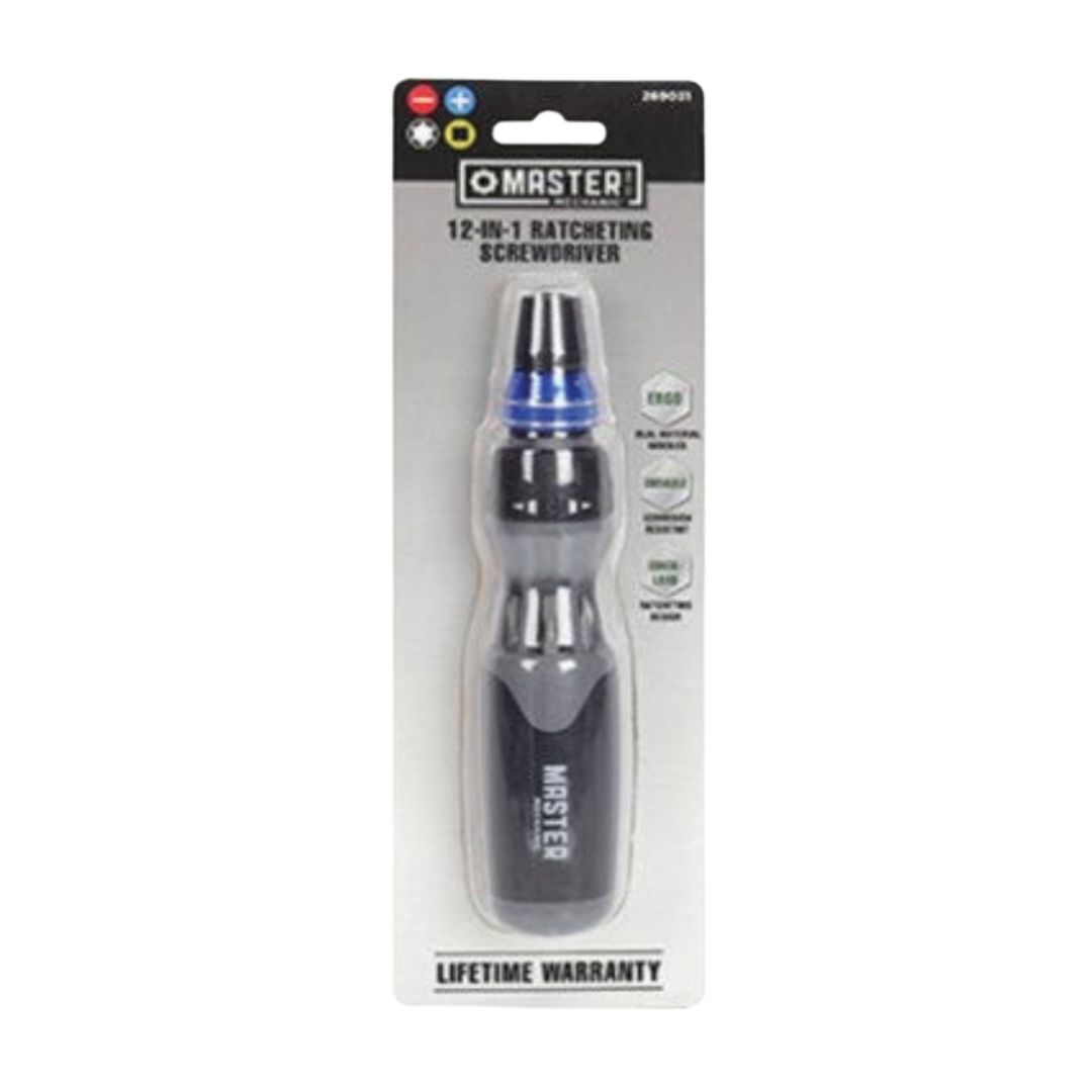 master mechanic ratchet screwdriver